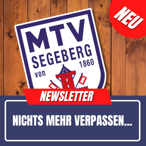 Hinweis auf den Newsletter des MTV Segeberg